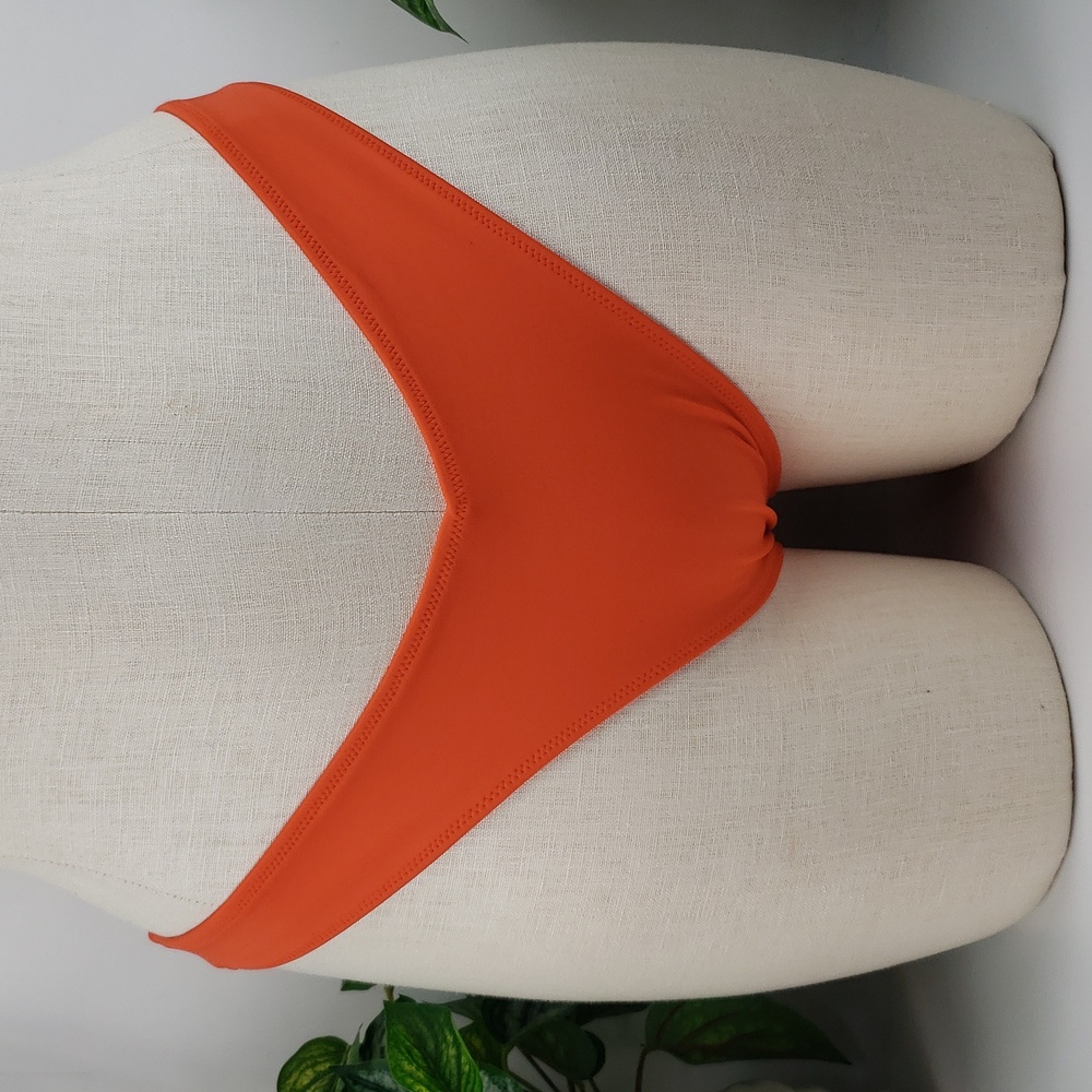 Victoria's Secret French Bikini Bottoms Orange sz X Large
